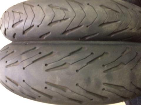 Michelin road 5 motorcycle tyres 160/60-17 120/70-17