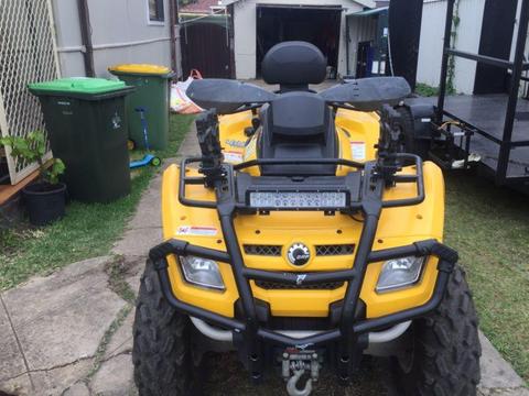 Can-am 800 2008 and 2015 heavy duty trailer