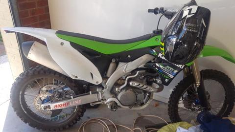 Kx 450f like new 12hrs from new