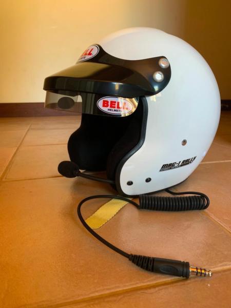 2 x Rally helmet bell 2015 with intercom system