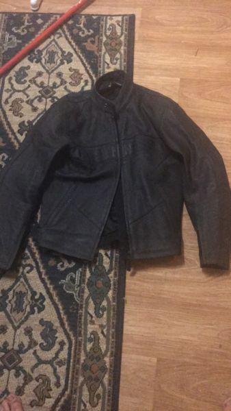 Arlen Ness leather motorbike jacket