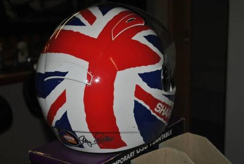 Motorcycle Helmet, Union Jack, Triumph, British bike