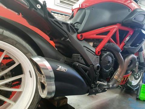 Ducati Diavel Zard Perfomance Muffler