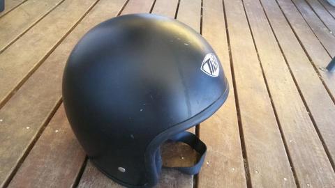 Open face scooter/motorbike helmet