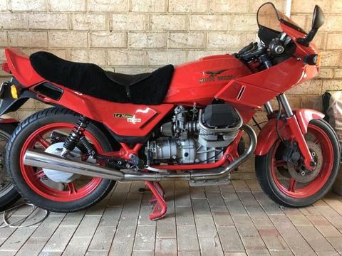 Rare Moto Guzzi Motor Cycle