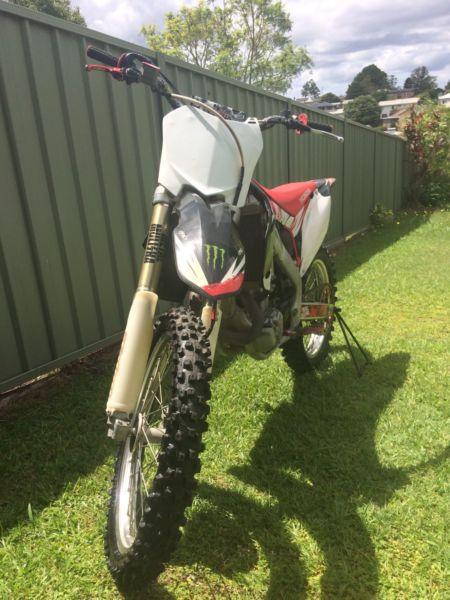 2010 crf 450 bike and trailer pckage