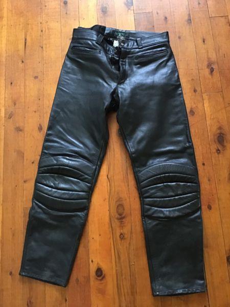 Mars Leather Motorcycle Touring Pants