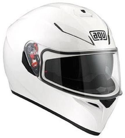 Bike helmet- AGV K3 SV white- size Medium/small, worn once