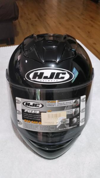 HJC Motorcycle Helmet and gloves