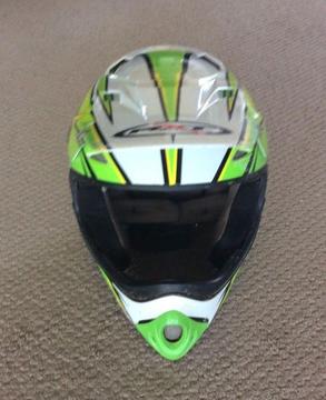 MX helmet and protective gear