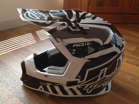 JT Racing ALS 1.0 Motocross Helmet Size Large