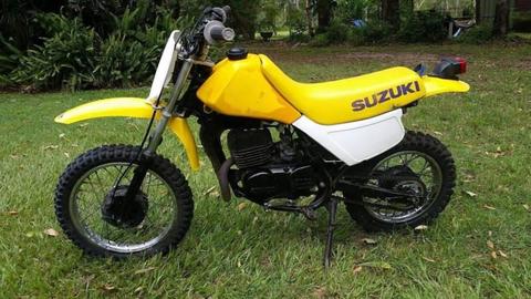 Suzuki DS80 1995 2 Stroke 5 Speed Motorcycle