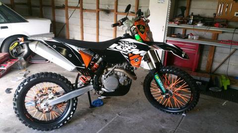 Ktm 530 exc-r 9 months rego new tyres just serviced