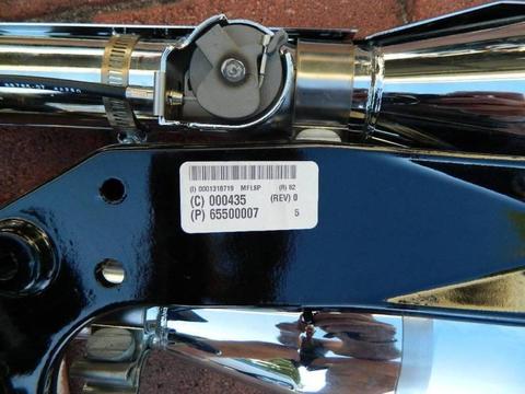 HarleyD. Softail Slim Exhaust System 2013