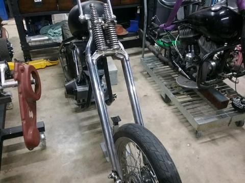 Custom original Harley Davidson springer