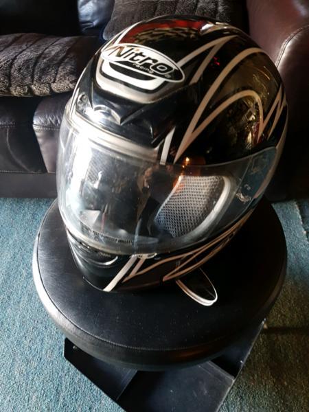 Nitro motorcycle helmet