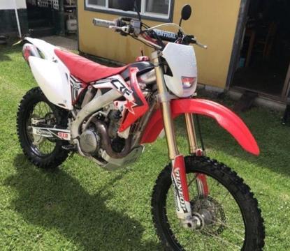 Registerable CRF450X