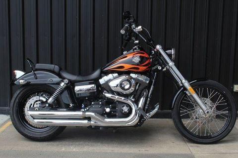 2011 Harley-Davidson FXDWG Wide Glide 1600CC Cruiser 1584cc