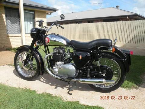 1959 BSA A7 motorcycle