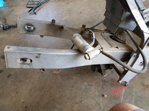 Swinging arm , removed from 1995 zx6r ninja