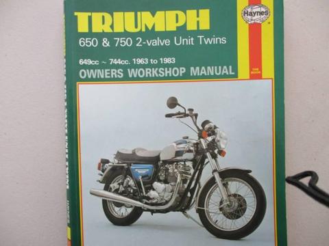 Haynes Triumph Manual