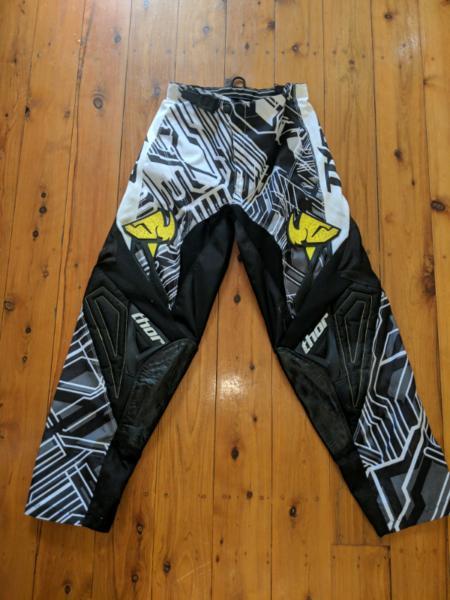 Motorbike pants for youth size 26