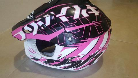 Motorbike Helmet Pink THH TX