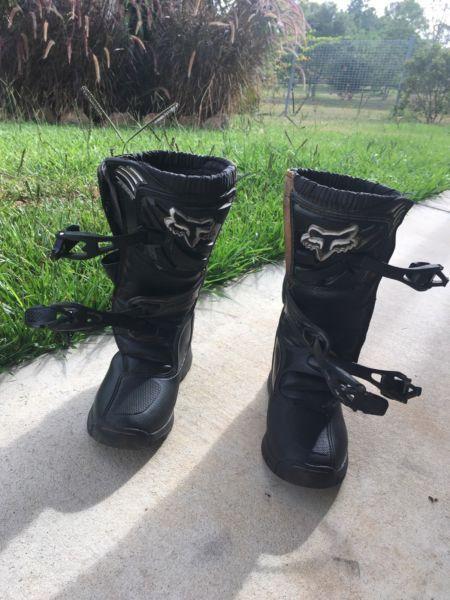 Fox Comp 3 Motocross Boots -Youth