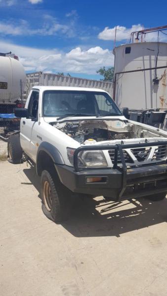 Nissan patrol cab and chassis only