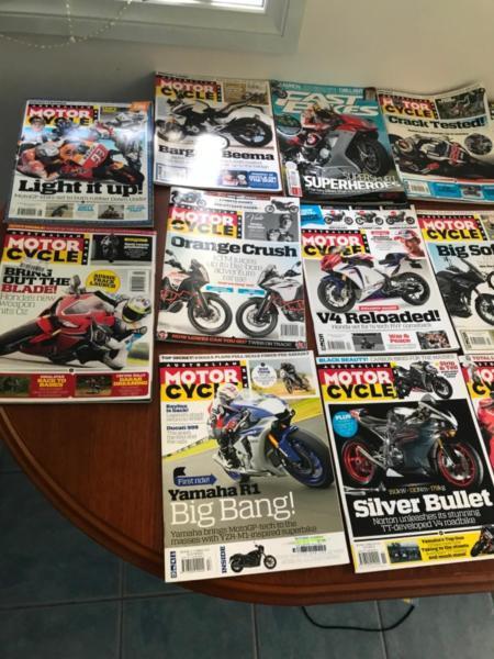 Motorcycle magazines,Bsa,Triumph,Norton,Kawasaki