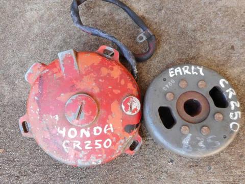 Honda CR250 Elsinore Red Devil Ignition Rotor and Lower Coils