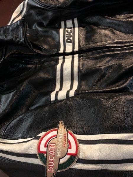Ducati Cafe Racer Leather Jacket