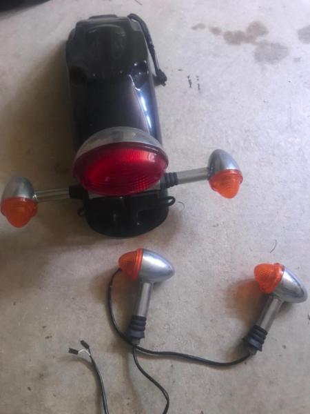 Triumph fender and indicators for sale