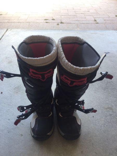 Fox Motocross boots (Womens / Girls)