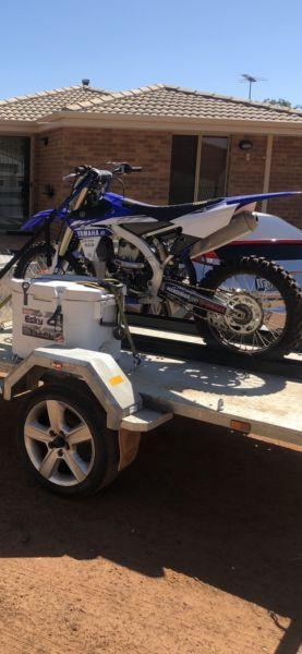2017 YZ450 AND TRAILER