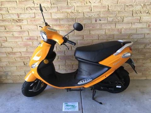 PGO Ligero 50cc Scooter AS NEW Under 3000km $1,675.00 Cool Colour