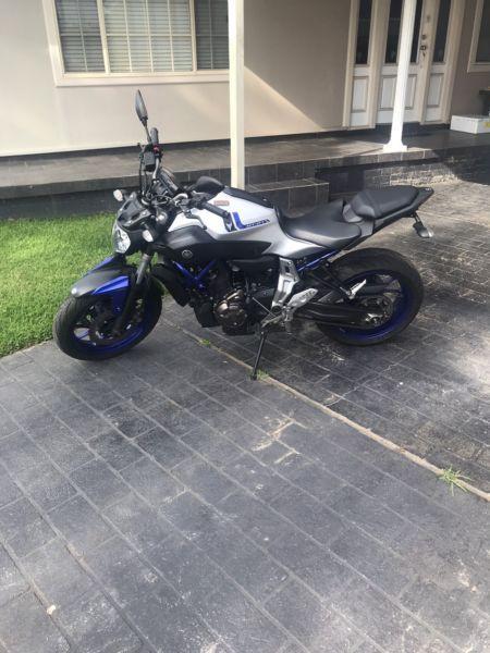 Learner approved Yamaha Mt07