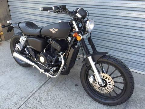 Motorcycle LAMS approved Hunter Cafe 350