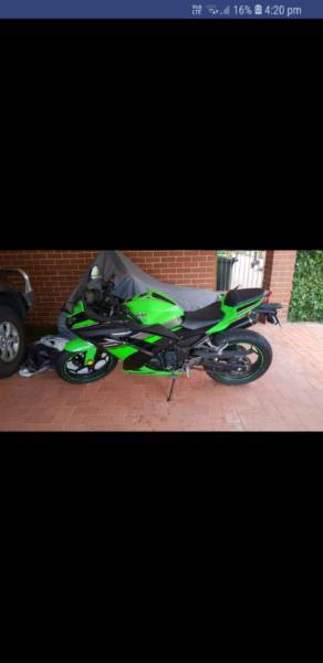 Motorcycle Kawasaki Ninja Special edition