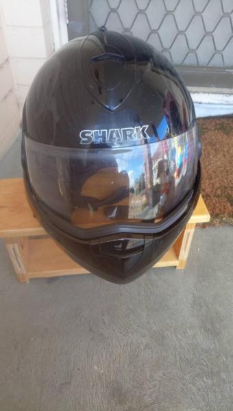 Shark motorcycle helmet