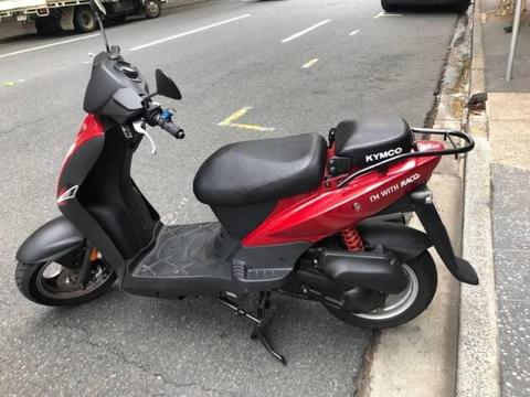 2018 Brand-New Kymco Agility 50 4T Scooter(Warranty not finished)