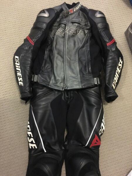 Dainese leathers (2 piece race suit)