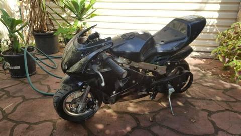 Cheap 50cc Motorbike Black Pee Wee Liverpool Sydney