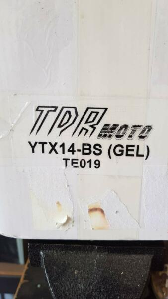 New Gel Motorcycle battery - YTX14-BS