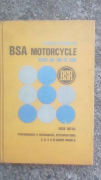 bsa workshop manuals