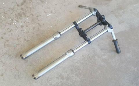 HONDA CBR250RR Front Forks complete with clip-ons