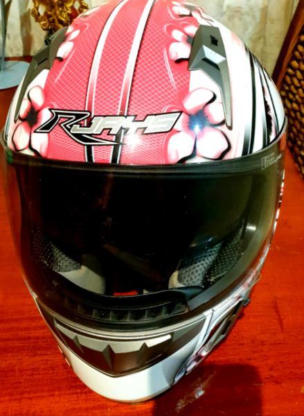 Rjays pink helmet