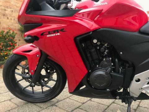 CBR500r (ABS) and LAMS approved