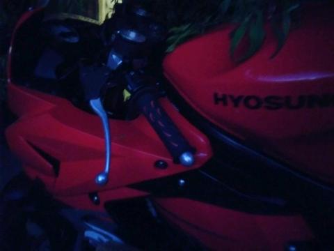 Hyosung gtr 250 rego and low kms