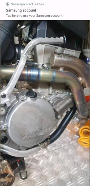 Ktm 250 sxf engine